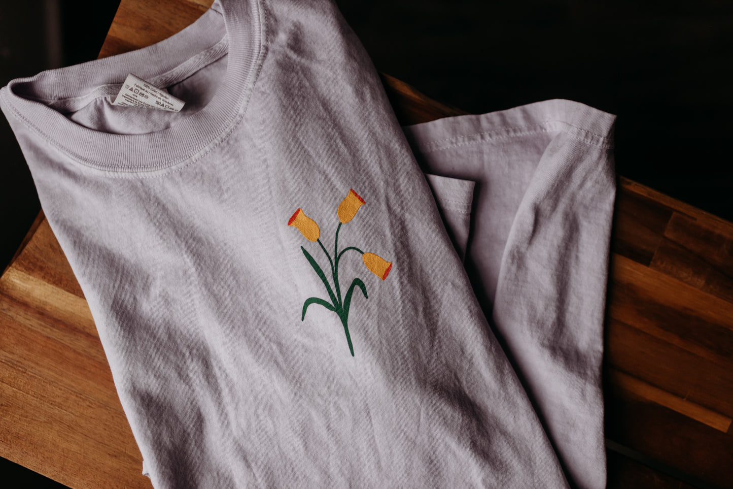 Speak Your Mind Tee in Lilac