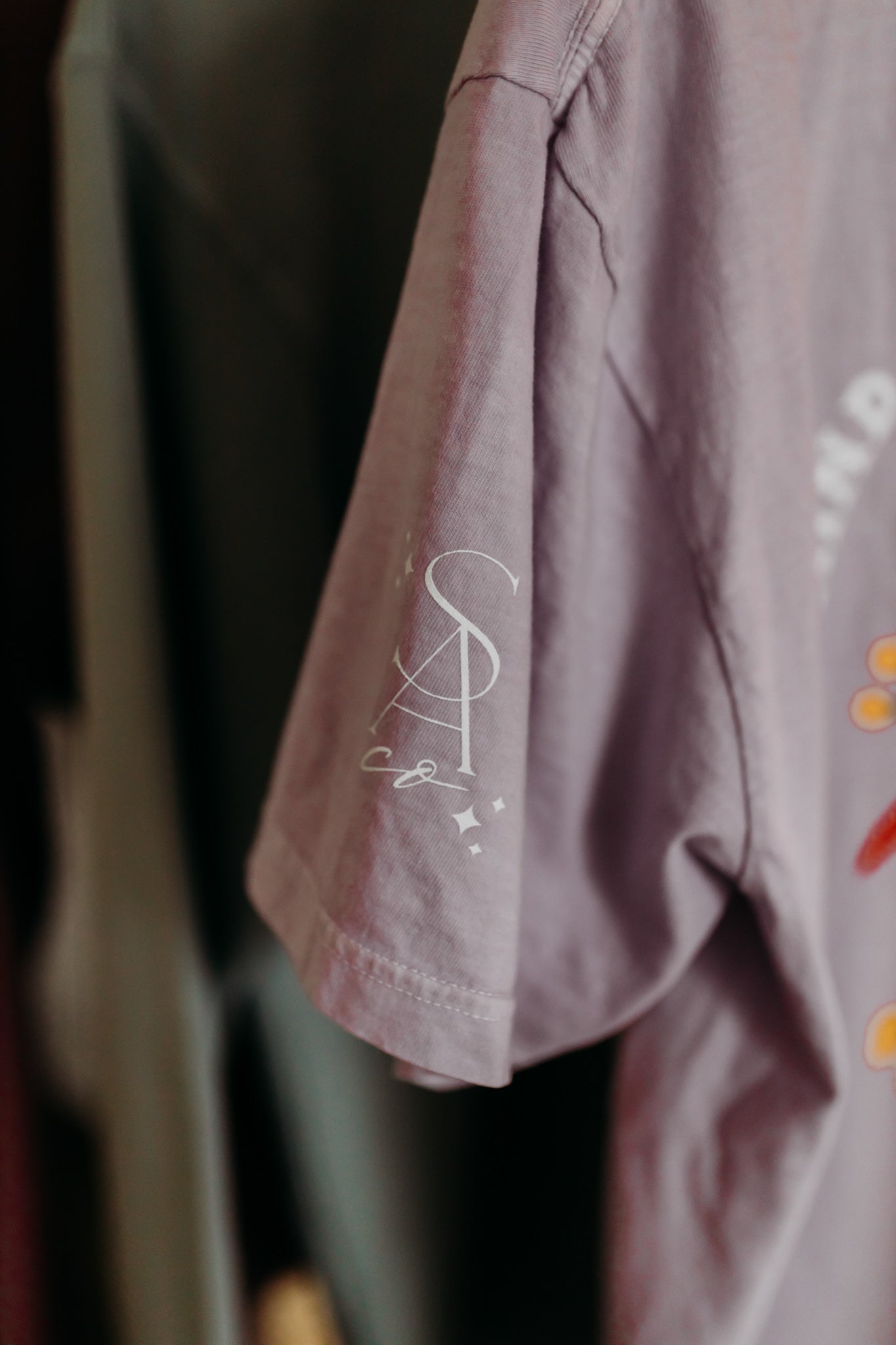 Speak Your Mind Tee in Lilac
