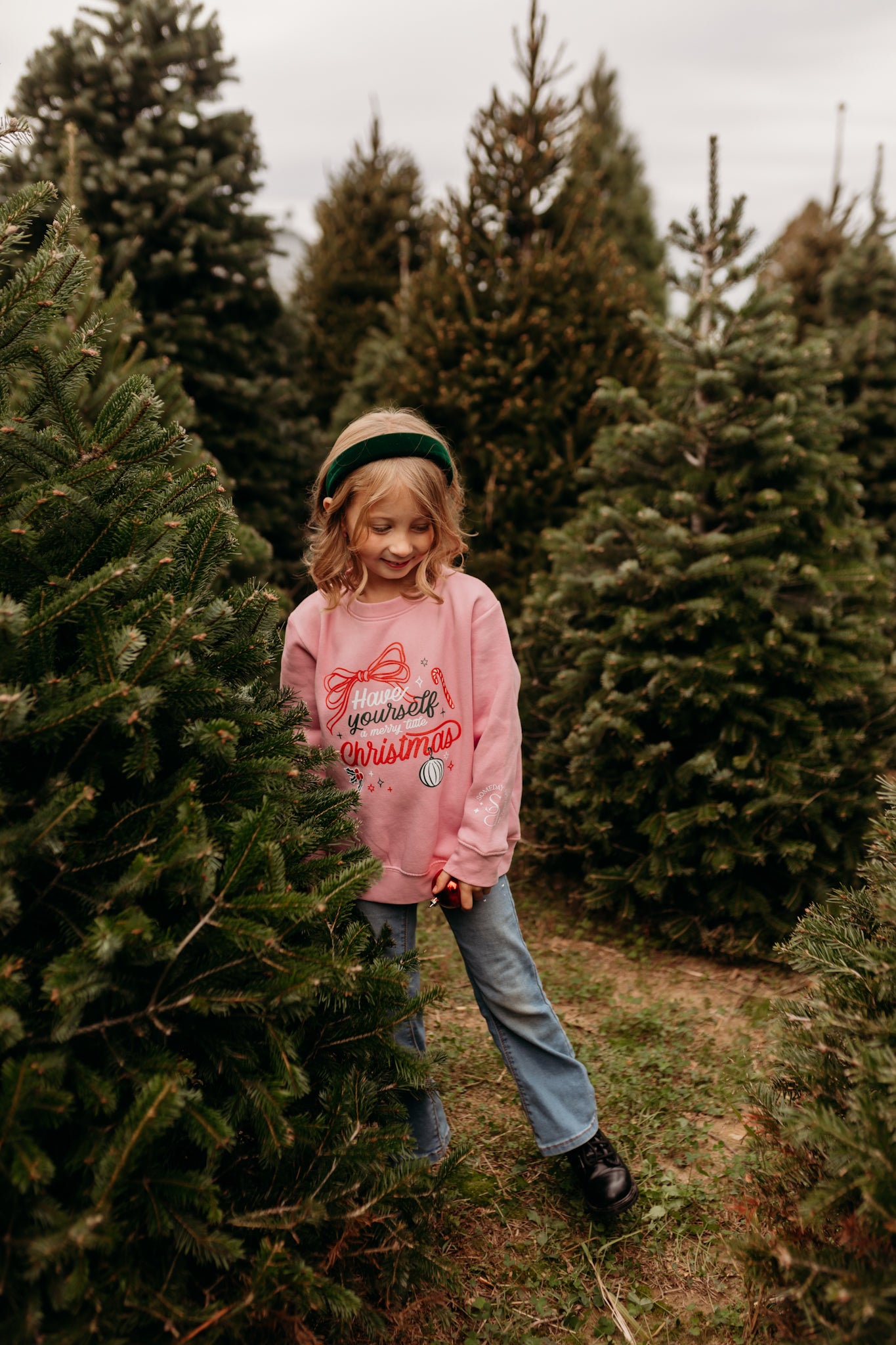 Merry Little Christmas Crew in Pink (For The Little Dreamers)