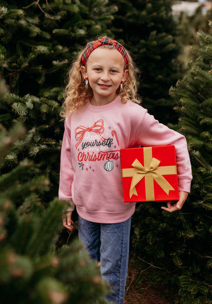 Merry Little Christmas Crew in Pink (For The Little Dreamers)