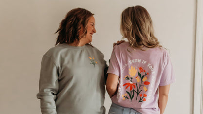 Speak Your Mind Tee in Lilac