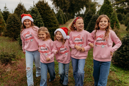 Merry Little Christmas Crew in Pink (For The Little Dreamers)