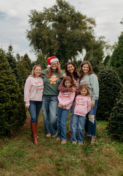 Merry Little Christmas Crew in Pink (For The Little Dreamers)