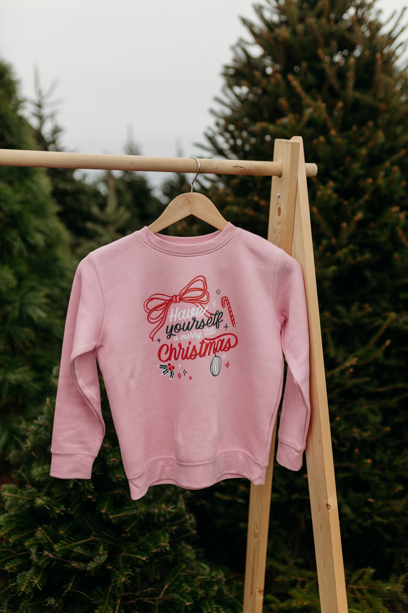 Merry Little Christmas Crew in Pink (For The Little Dreamers)