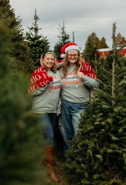 Merry Little Christmas Crew in Sage