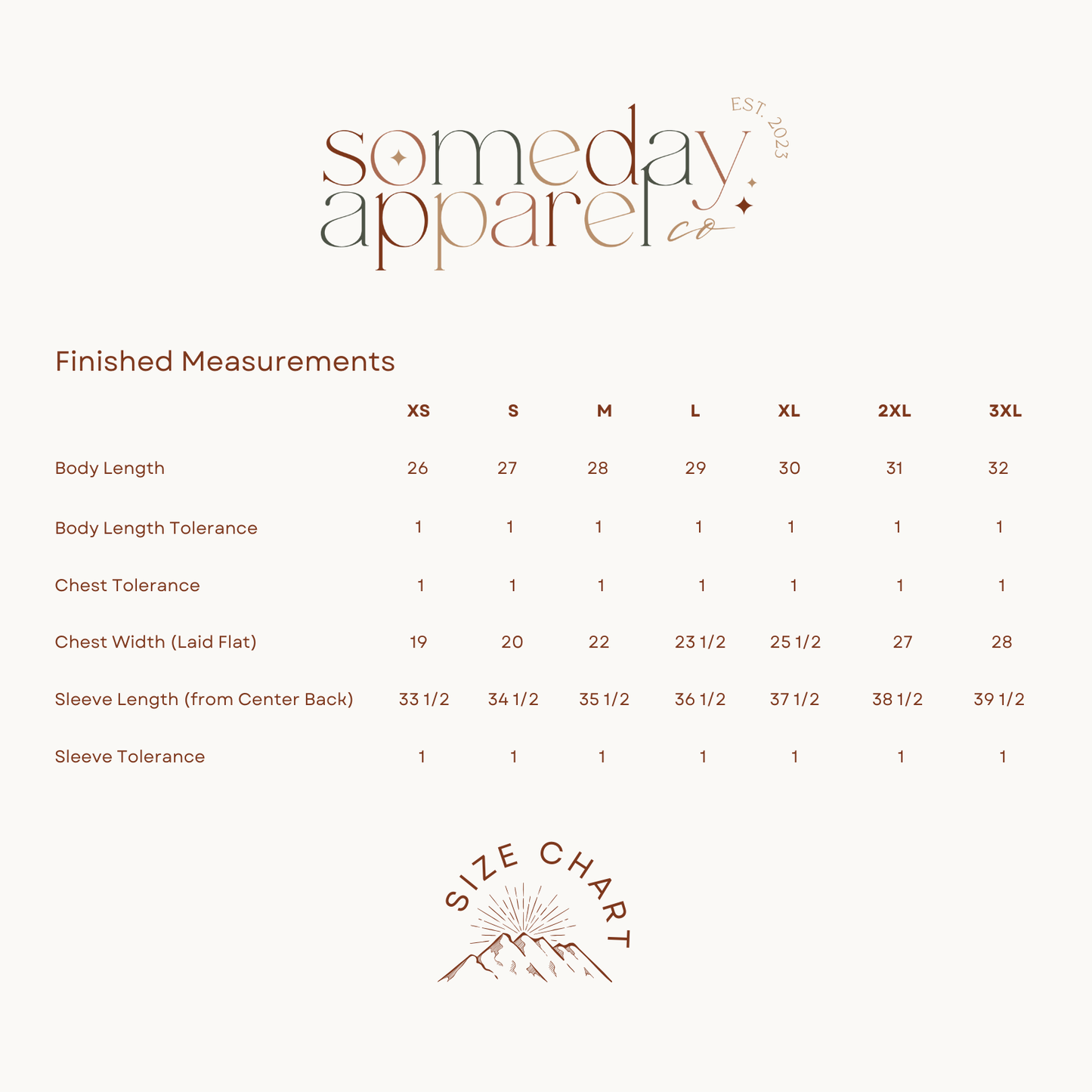 Someday Apparel Co. - Ivory