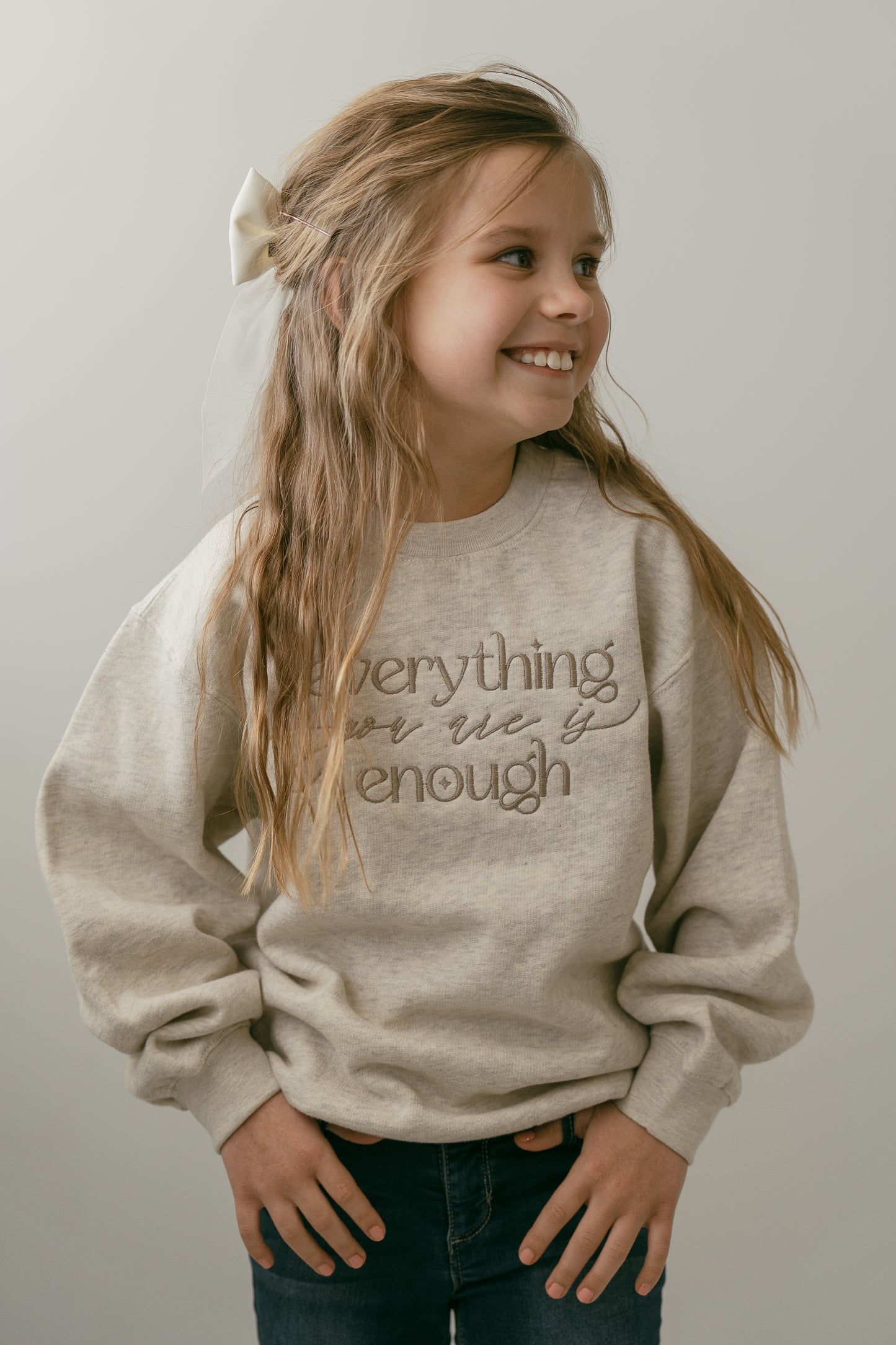 Everything You Are Is Enough (For The Little Dreamers) - Oatmeal Heather