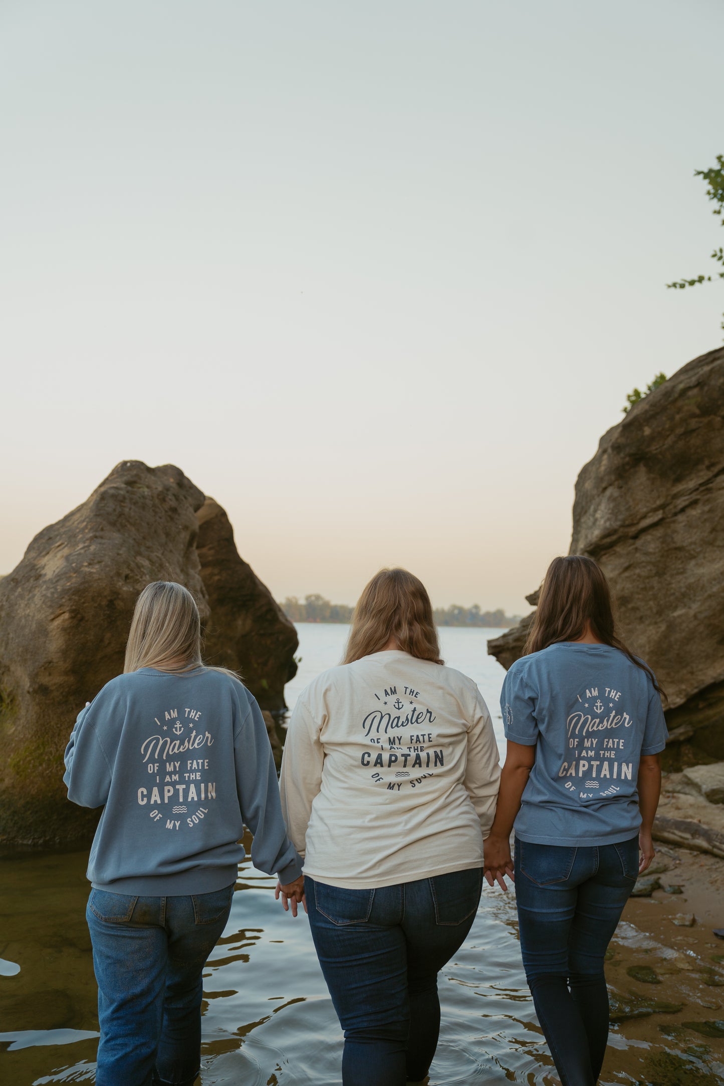 Master of My Fate Long Sleeve Tee in Ivory