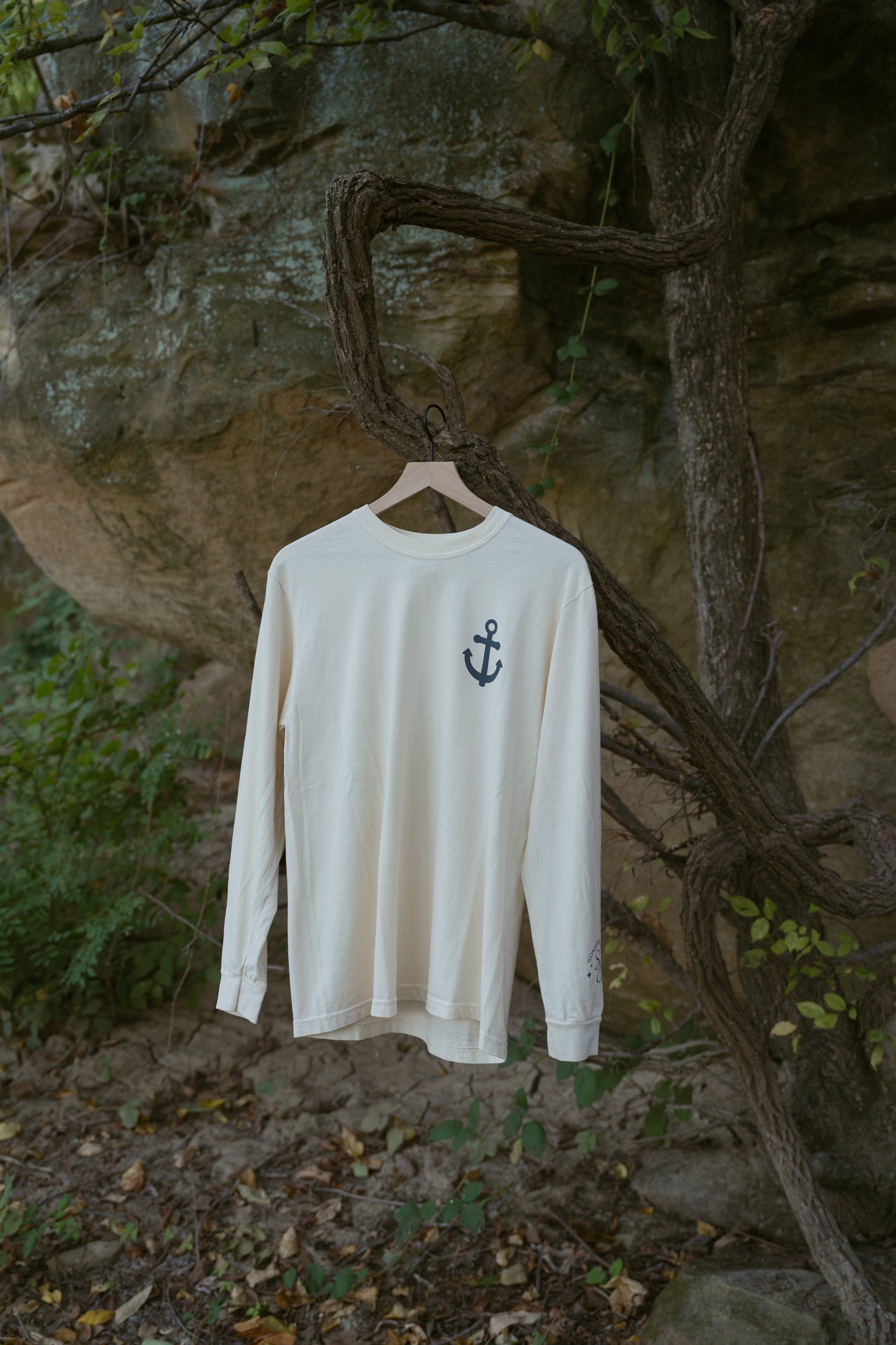 Master of My Fate Long Sleeve Tee in Ivory